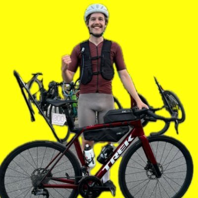 Morrides with a red Trek road bike